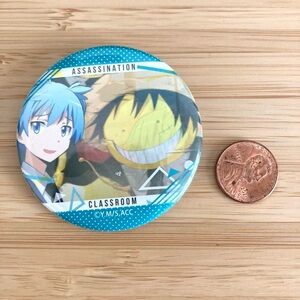 Rare assassination classroom can badge